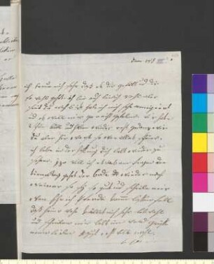 Brief von Vulpius (Goethe), Christiane an Goethe, Johann Wolfgang von