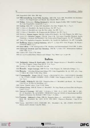 Italien (Nr. 1503-1547)