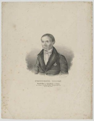 Bildnis des Friedrich Kries