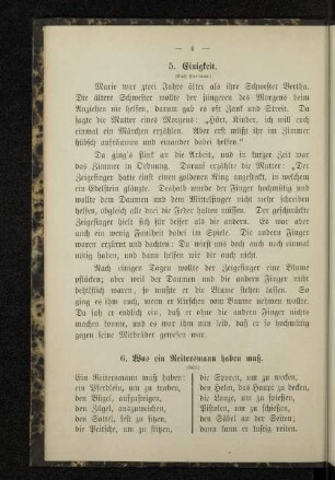 5. Einigkeit.