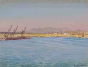 Der militärisch wichtige Hafen Port Sudan - Ägypten