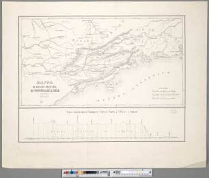 Mappa Da Região Principal Da Provincia De S. Paulo