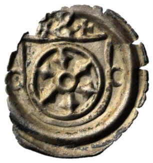 Fundmünze, Hohlpfennig, nach 1450