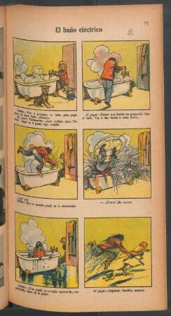 El baño eléctrico - [Cómic]
