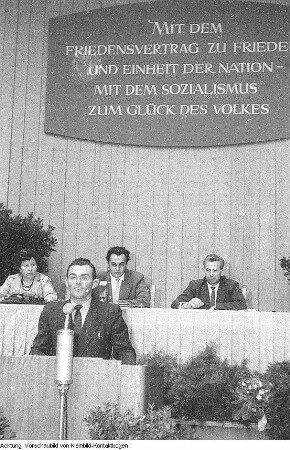 Dresden. Gerhard Schill, Wahl und Antritt als Oberbürgermeister von Dresden, 1965