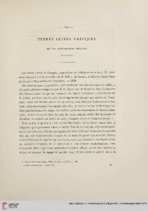 Terres cuites grecques de la collection Bellon, [1]