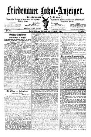 Nr. 282, 02.12.1914