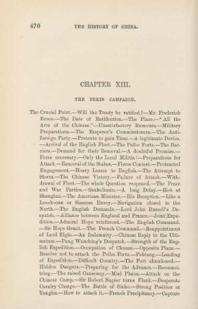 Chapter XIII. The Pekin campaign