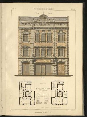 Blatt 18: Wohnhaus