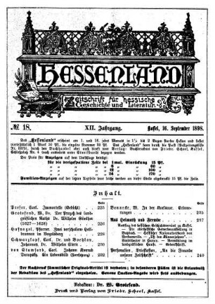 No. 18, 16. September 1898