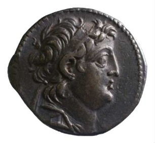 Münze, Tetradrachme, 129/125 v. Chr.