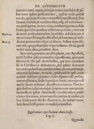 Friderici Nauseae Blancicampiani ... de Antichristo libri III
