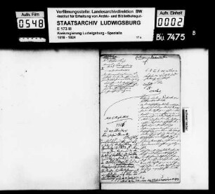 Zeitungen und Wochenblätter, Anschaffung und Haltung, Oberämter Leonberg und Ludwigsburg