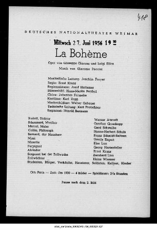 La Bohème