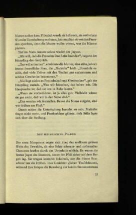 Auf heimlichen Pfaden