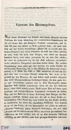 Vorwort des Herausgebers