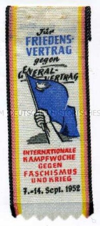 Internationale Kampfwoche gegen Faschismus und Krieg, BRD