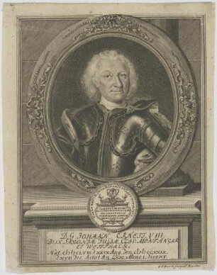 Bildnis des Johann Ernest. III., Dux Saxoniae