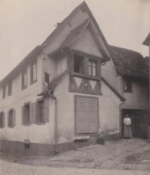 Grevenhauserstr. 9 Fachwerkhaus, verputzt um 1600