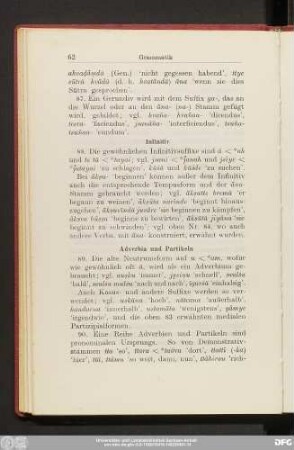Adverbia und Partikeln