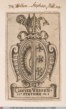Wappen der Benediktiner-Abtei Weihenstephan