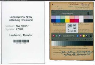 Entnazifizierung Theodor Heidkamp, geb. 19.08.1911 (Landwirt)