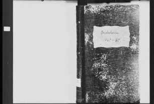 Gerchsheim, katholische Gemeinde: Standesbuch 1860-1870