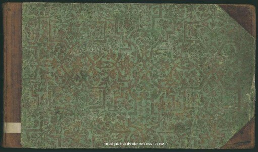 Sammelband von 2 gedruckten und 1 handschriftlichen Schreibmusterbüchern - Mscr.Dresd.App.1580