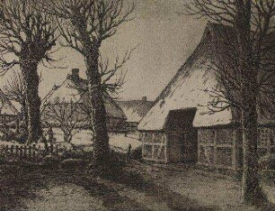 "Dorfecke in Laboe."