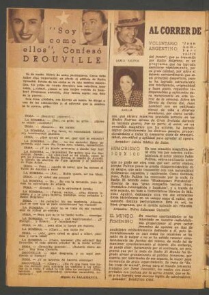 "Soy como ellos", confesó Drouville