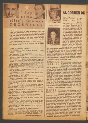 "Soy como ellos", confesó Drouville