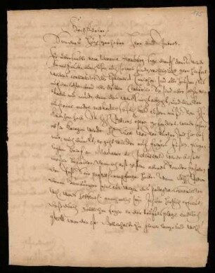 Brief von Christian Franz Paullini an Johann Dolaeus
