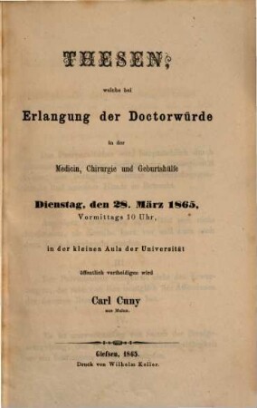 Ueber einen Fall von angeborener weicher Elephantiasis : (Macropodie.) Inaug. Diss.