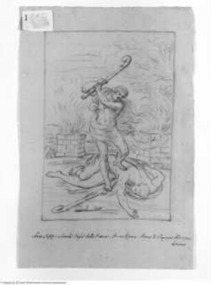 Concorso Accademico 1732, Seconda Classe: Kain tötet Abel (prova ex tempore)