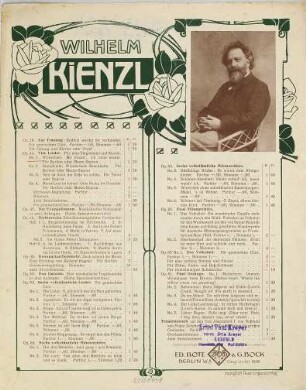 Vier Lieder : für eine Singstimme und Klavier ; op. 44, 1. Winterlied