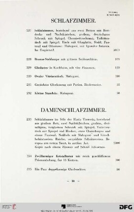 Schlafzimmer (Nr. 227-232)