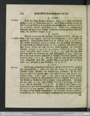 [Halberstädt. Dom-Herren. Sec. XII.]
