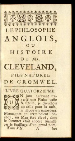 Livre Quatorzième