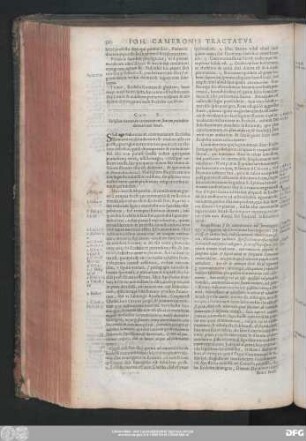 Cap. X. Ecclesiam Romanam ceremoniarum suarum praeiudicio damnari non iuvari.