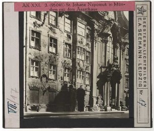 München, St. Johann Nepomuk (Asamkirche),München, Asamhaus