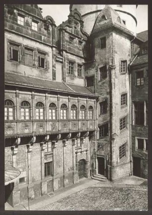 Residenzschloss Detmold Innenhof. Detmold, Schlossplatz
