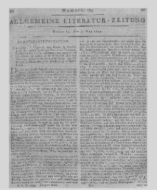 Thiébault, D.: Traité sur l'esprit public. Straßburg: Levrault; Paris: Fuchs 1797
