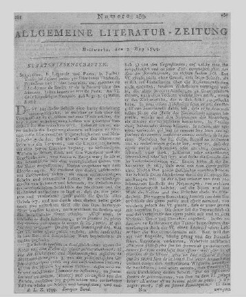 Thiébault, D.: Traité sur l'esprit public. Straßburg: Levrault; Paris: Fuchs 1797