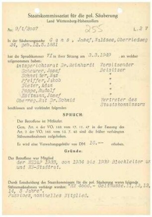 Gams, Josef
