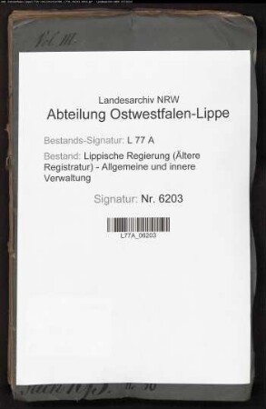 Abwehr der Cholera, Bd. 3