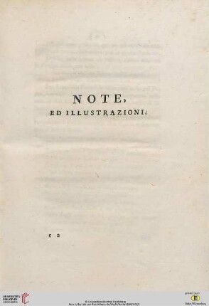 Note, ed Illustrazioni