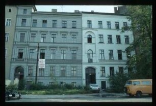 Diapositiv: Leuschnerdamm 23-21, Oktober 1991