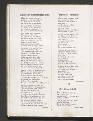 Der kleine Künstler.