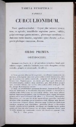 Ordo Primus. Orthoceri.