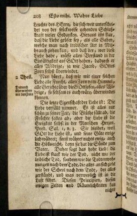 208-210, Nun hoeret, daß wir mit einer solchen Liebe ...
